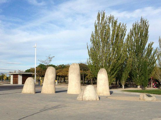 Skulpturenpark im Park Juan Carlos I